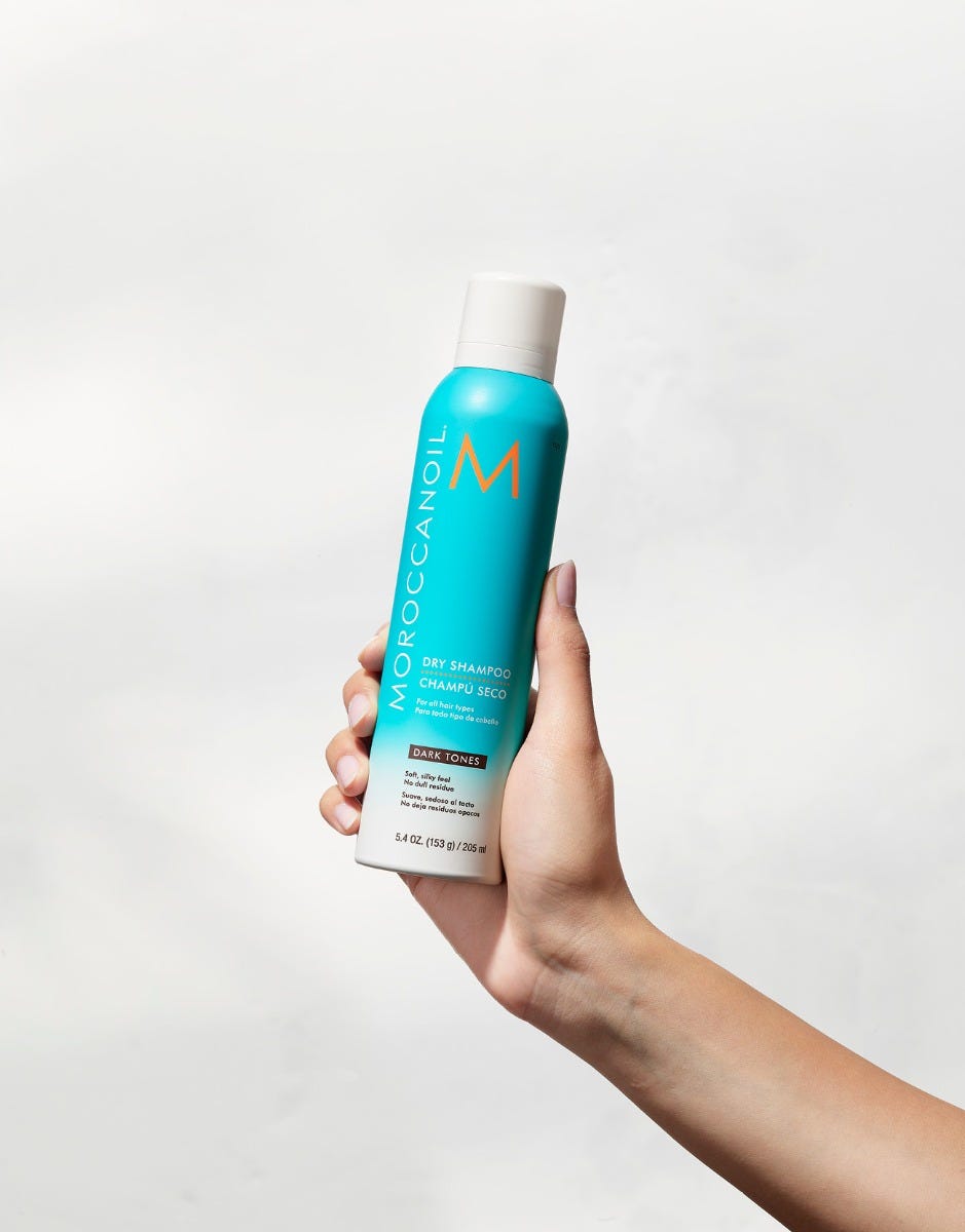 Shampoo Seco para Cabelos Escuros